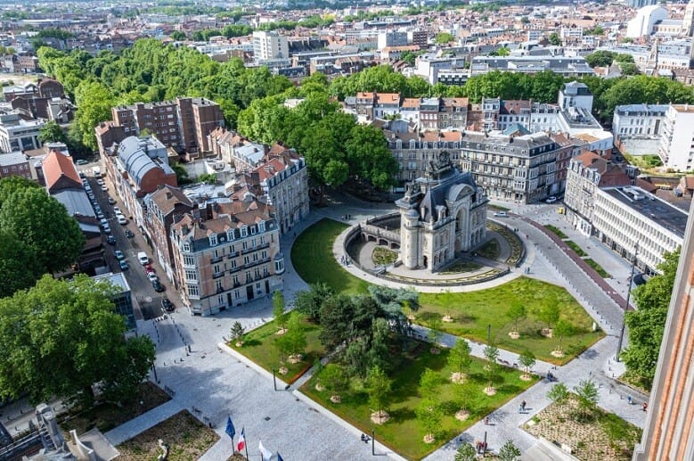 La métropole lilloise, zone d'intervention de Conciergerie Vauban