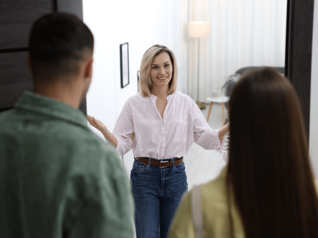 Entretien professionnel avec un propriétaire dans un cadre de gestion locative